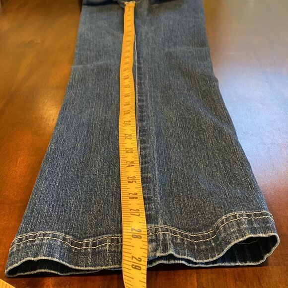 Christopher & Banks Stretch Straight Leg Denim Jeans Size 10P - Picture 11 of 13